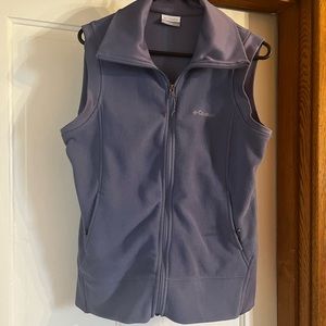 Lilac fleece vest